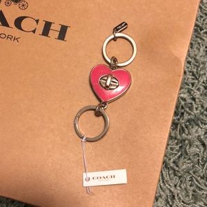 Coach keychain NWT